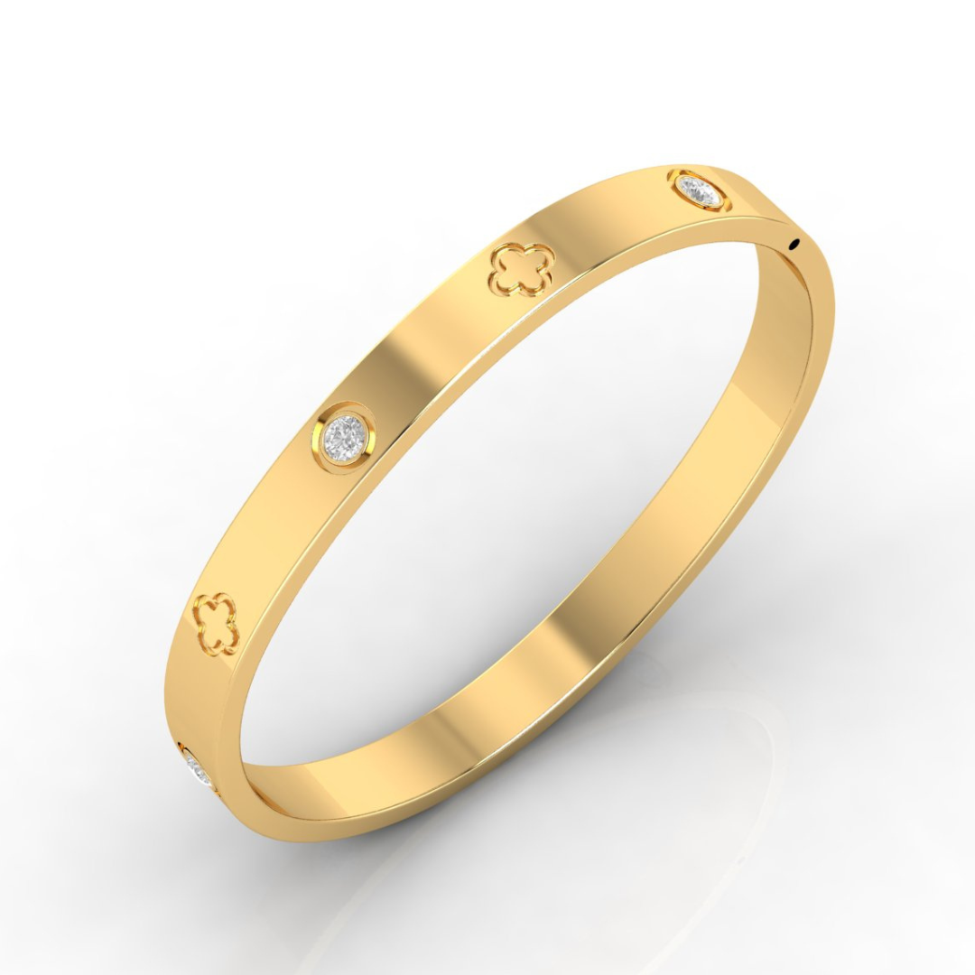 Signature Bangle Gold
