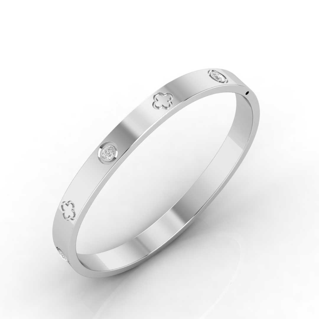 Signature Bangle Silver