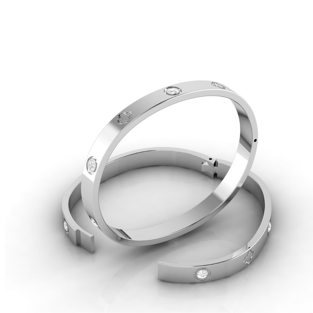 Signature Bangle Silver