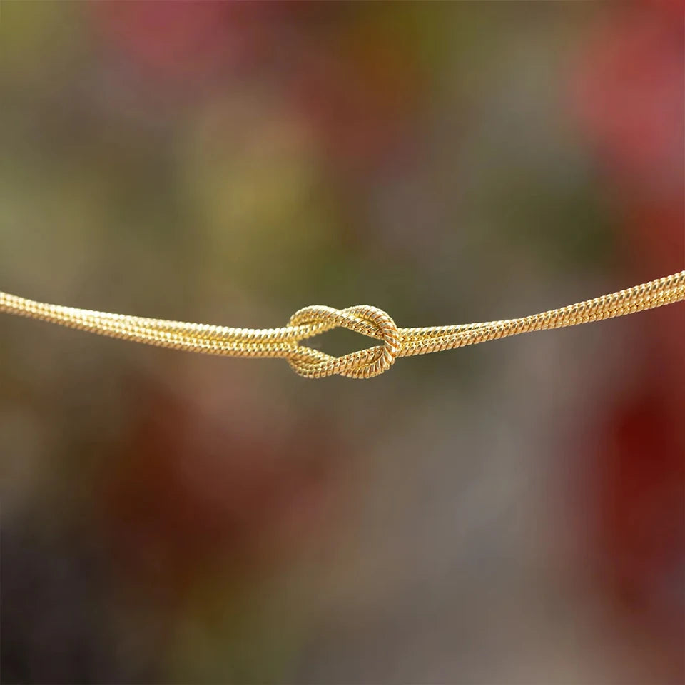 The Forever Knot Bracelet Gold